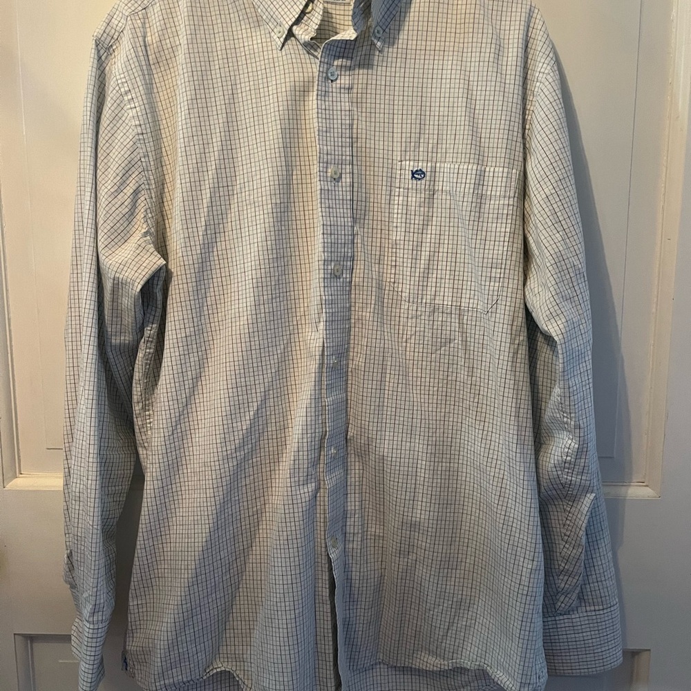 Southern Tide Men’s Dress Shirt Size Medium